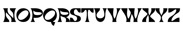 Bronte Regular Font UPPERCASE
