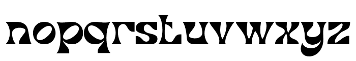 Bronte Regular Font LOWERCASE