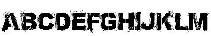 Bronx Bystreets(RUS BY LYAJKA) Font UPPERCASE