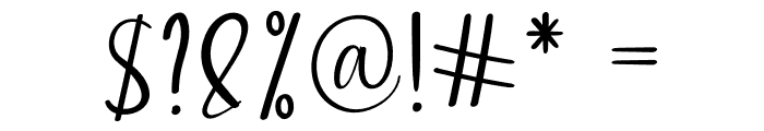 Brookly Font OTHER CHARS