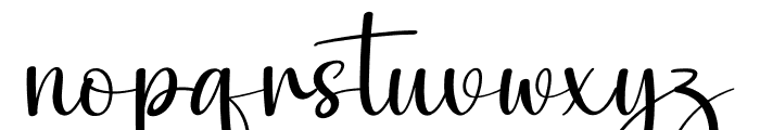 Brookly Font LOWERCASE