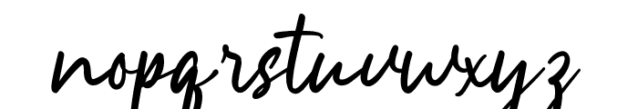 Brooklyn Park Demo Font LOWERCASE