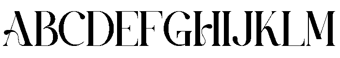 Brosen Font UPPERCASE