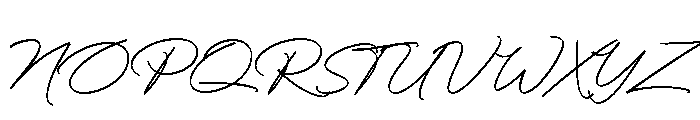 Brother Signature Font UPPERCASE