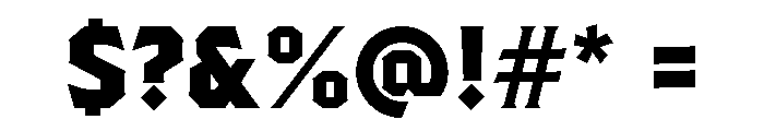 Brothers Circus Regular Font OTHER CHARS