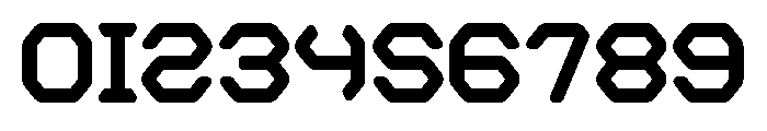 Broughts Bold Font OTHER CHARS