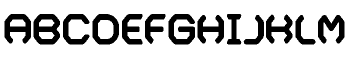 Broughts Bold Font UPPERCASE