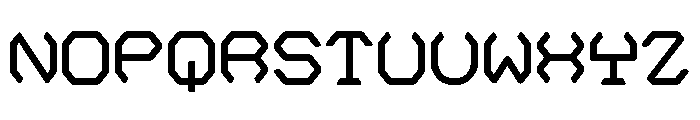 Broughts Regular Font UPPERCASE