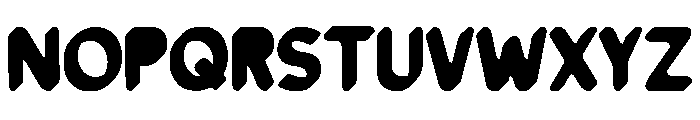 Brouhaha One Font LOWERCASE