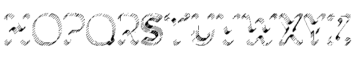 Brouhaha Two Font UPPERCASE