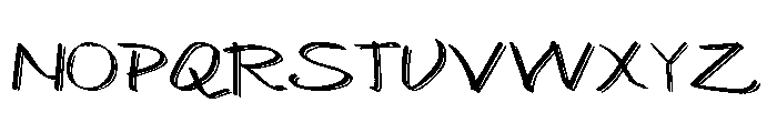 Brown Alexander Font UPPERCASE