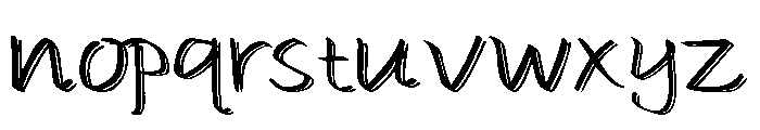 Brown Alexander Font LOWERCASE