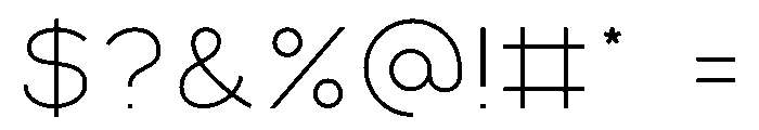 Brown Austin Font OTHER CHARS