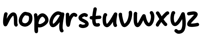 Brown Cookies Font LOWERCASE