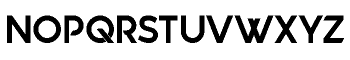 Brown Regular Font UPPERCASE