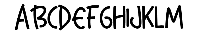 Brown Soda Font UPPERCASE