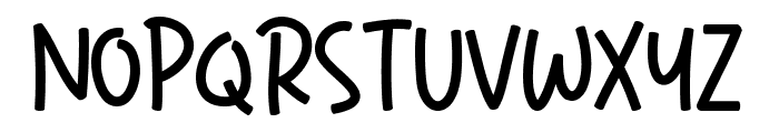 Brown Soda Font UPPERCASE