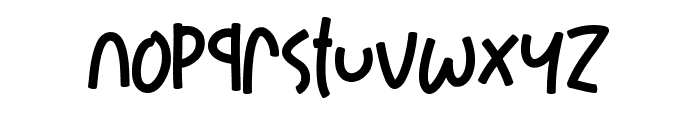 Brown Soda Font LOWERCASE