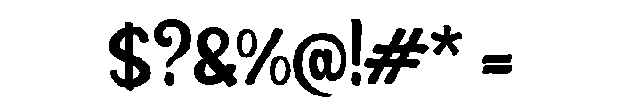 Brownie Fox ikiiko.com Font OTHER CHARS