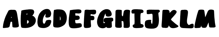 Brownies Junk Font UPPERCASE