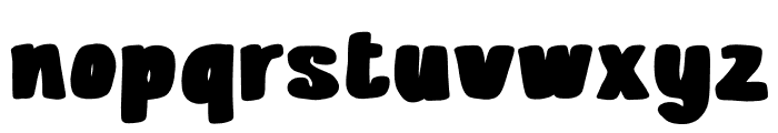Brownies Junk Font LOWERCASE