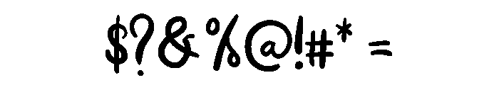 BrownisSteelRegular Font OTHER CHARS