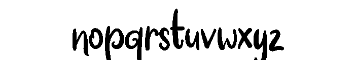 BrownisSteelRegular Font LOWERCASE