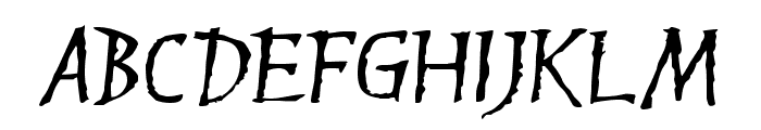 Brubeck AH Font UPPERCASE