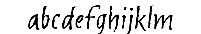 Brubeck AH Font LOWERCASE