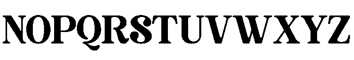 Bruge Vibes Font UPPERCASE