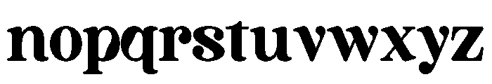 Bruge Vibes Font LOWERCASE