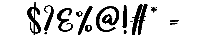 Bruney Font OTHER CHARS