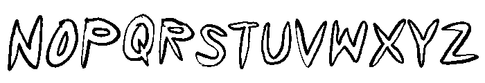 Brunine Regular Font UPPERCASE