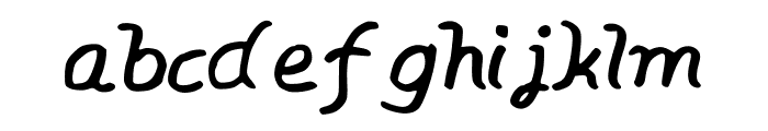 BrunoThg Font LOWERCASE