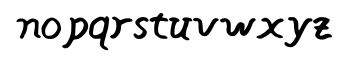 BrunoThg Font LOWERCASE