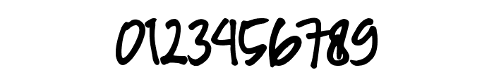 Brush Marker Font OTHER CHARS