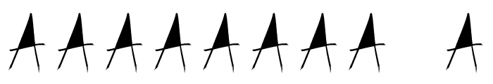 Brush-Of-Anarchy Font OTHER CHARS