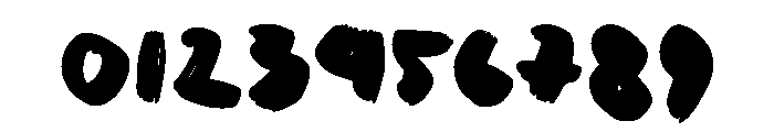 Brush Pen XL Font OTHER CHARS