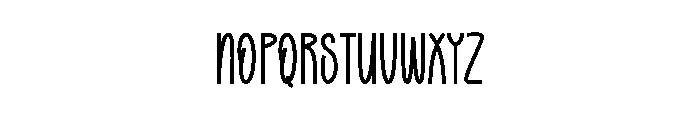 Brush Texture Font UPPERCASE