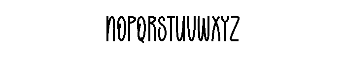 Brush Texture Font LOWERCASE