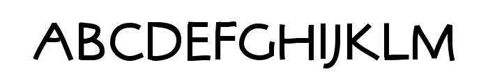 BrushPenMK-Medium Font UPPERCASE