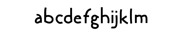 BrushPenMK-Medium Font LOWERCASE