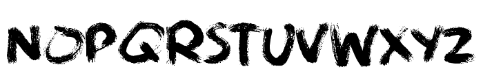 BrushieBrushie-Regular Font LOWERCASE
