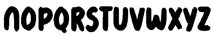 Brushing Regular Font LOWERCASE