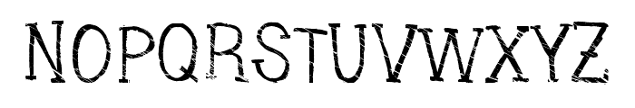 Brushings Font UPPERCASE
