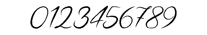 Brushline Font OTHER CHARS