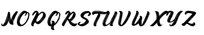 Bruskest DEMO Regular Font UPPERCASE