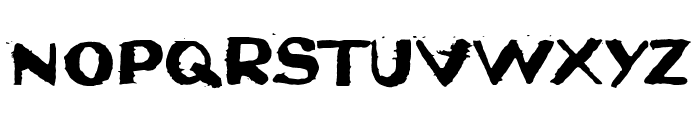 Bruta-Woodcut Font UPPERCASE