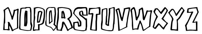 Brutality Font LOWERCASE
