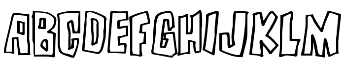 Brutality Font LOWERCASE